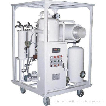 Series Ty Vacuum Turbine Oil Purifier Oil Filtration Oil Recycling Oil Processing Plants